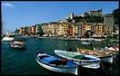 Boats and Harbor, Porto Venere. Liguria, Italy